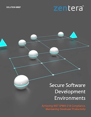 Zentera Solution Brief - Secure Software Development Framework cover