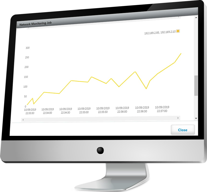 Monitor with Network flow