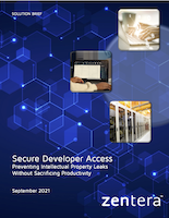 Zentera Solution Brief - Secure Developer Access